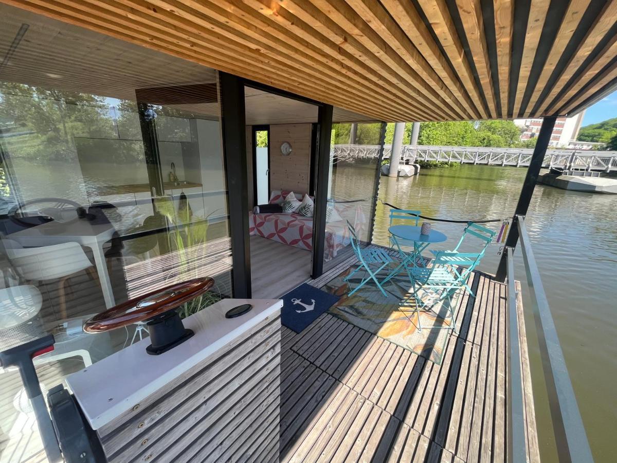 Hausboot Jeknic Hotell Saarbrücken Exteriör bild