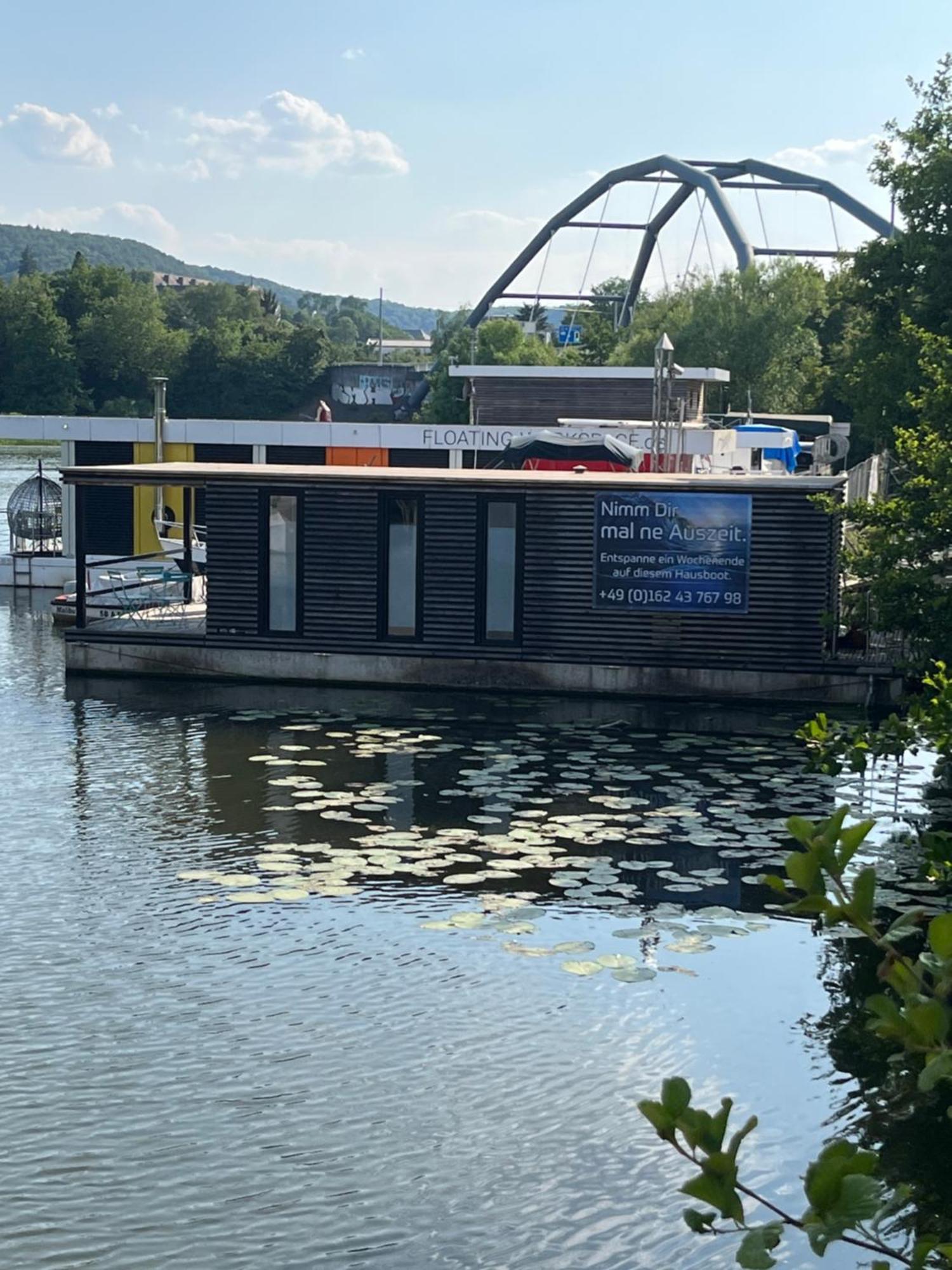Hausboot Jeknic Hotell Saarbrücken Exteriör bild